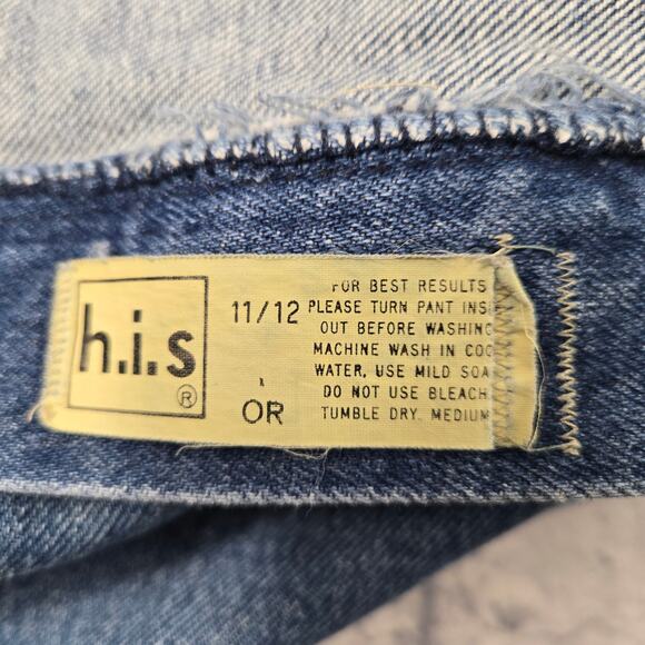 Vintage Eighties Chic Women's Jeans Straight Leg size 11/12 Back Yoke High Waist - Picture 2 of 14